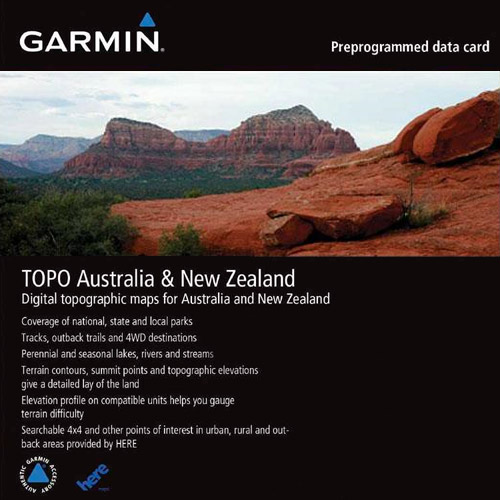 Garmin TOPO V6 Australia and New Zealand Topographic GPS Map