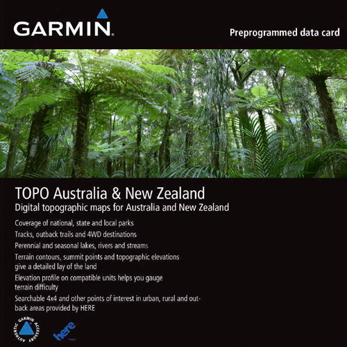 Garmin TOPO V6 R2 Australia and New Zealand Topographic GPS Map